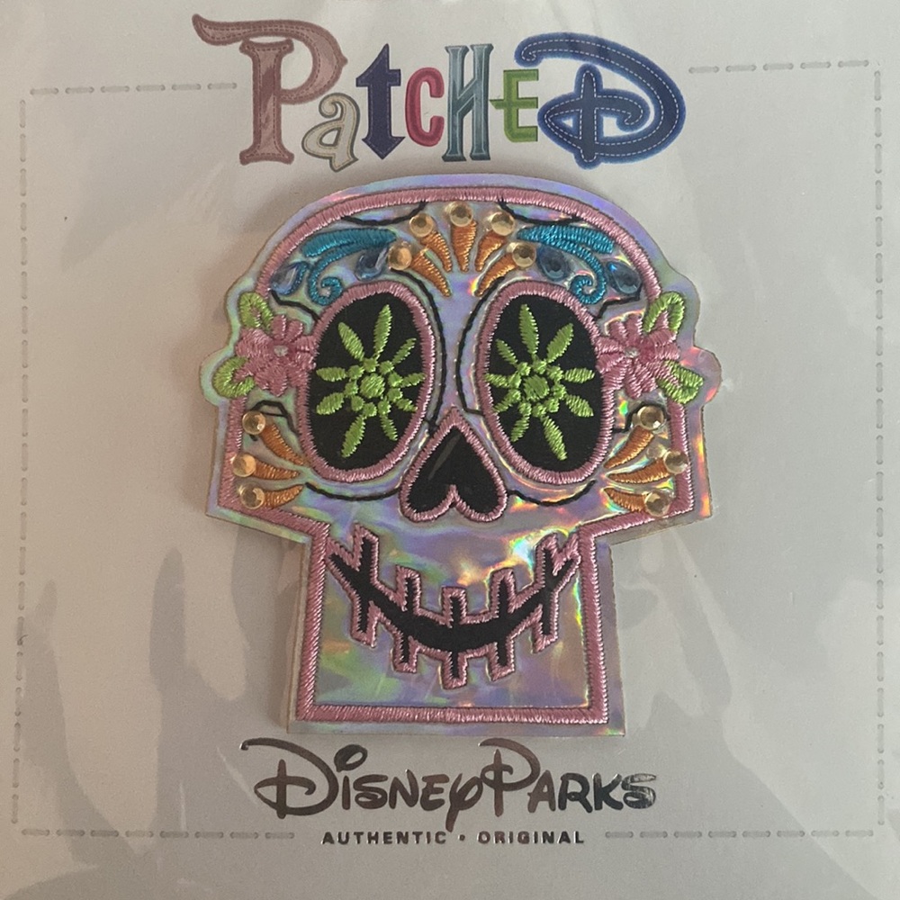 Disney Parks Patched Sugar Skull Patch